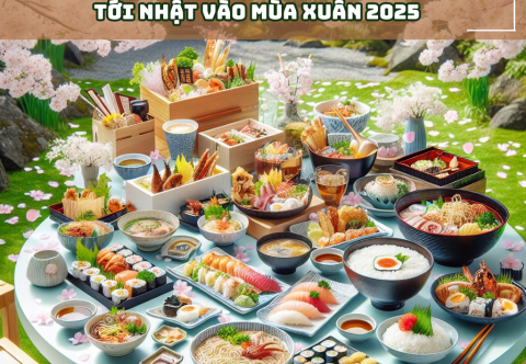 Mùa xuân Nhật Bản ăn gì? 10 món đặc sản theo mùa nhất định phải thử 2025